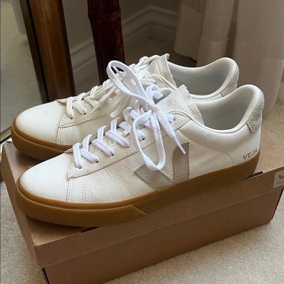 Veja Other - Veja Men's White Campo sneaker chromefree Leather